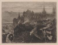 KG 2014 054
          <br/>
          Gezicht op een stad
          <br/>
          <em>M. M.</em>